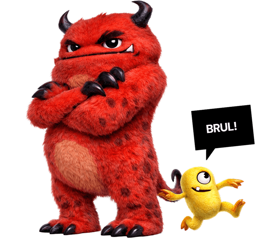 De Monsters mascotte